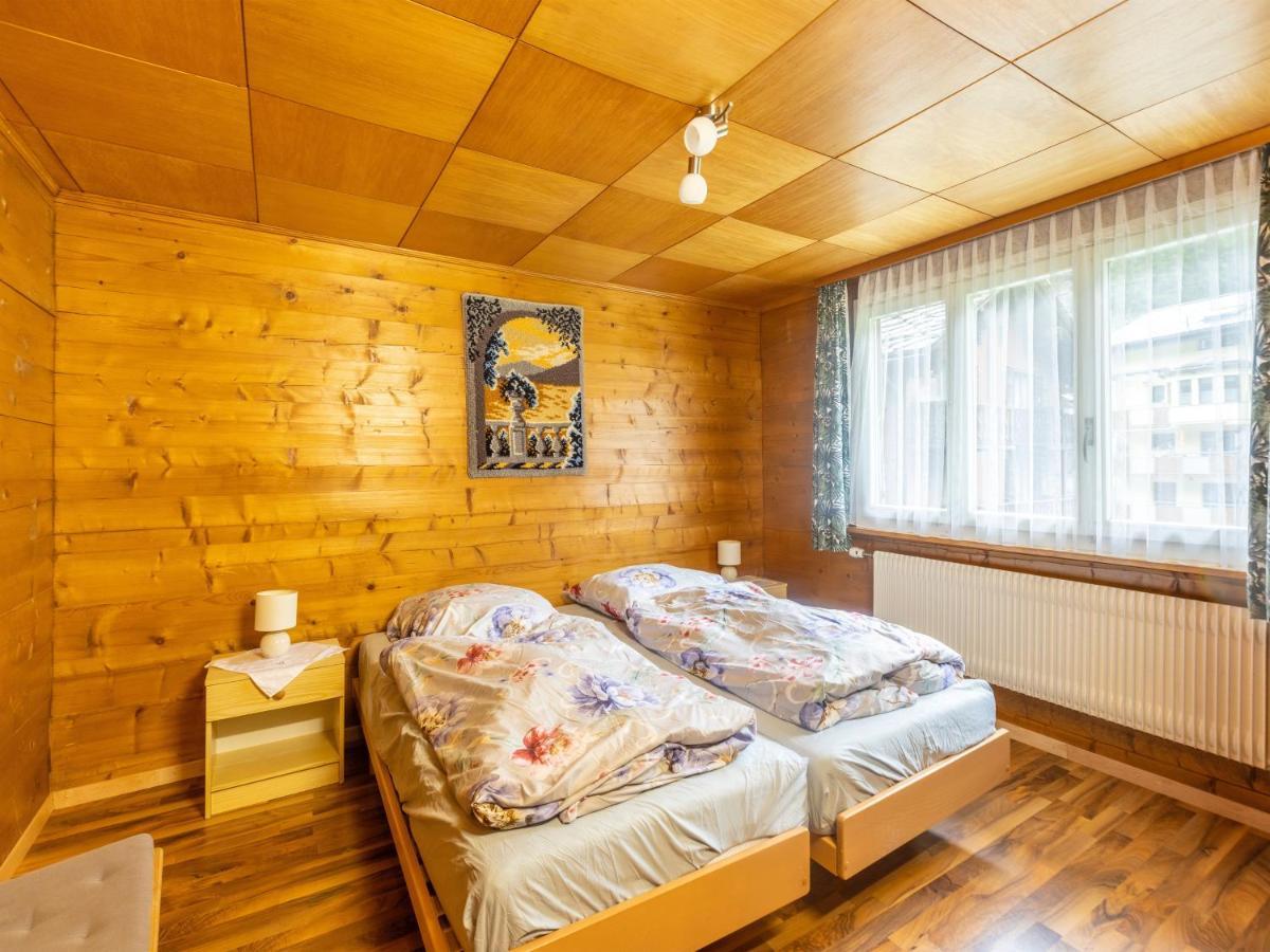 ザース・グルント Haus Weideli, Dammstrasse 7ヴィラ エクステリア 写真